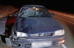 В Забайкалье 70-летний водитель Toyota Corona сбил насмерть пешехода