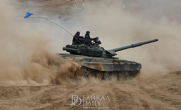 В Бурятии танкисты стреляли на дальние расстояния