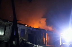 В Иркутской области потушили пожар на площади 1600 квадратных метров