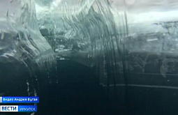 На Байкале зафиксировали ледовые удары из-за трещины 