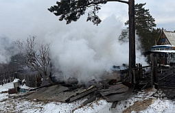 На пепелище в Улан-Удэ нашли обгоревший труп