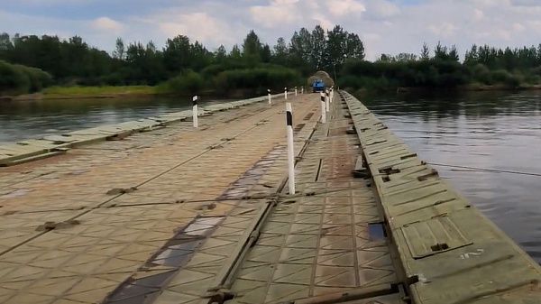 В Бурятии военные установят понтонный мост для сельчан 