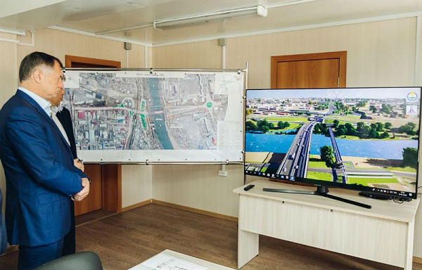 Вице-премьер Марат Хуснуллин рекомендовал ускорить строительство третьего моста в Улан-Удэ