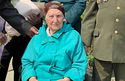 В Иркутской области ветерана Великой Отечественной поздравили с 99-летием