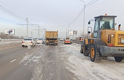 Улицы в Улан-Удэ усиленно чистят от снега