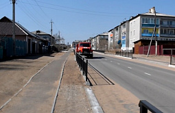 В Бурятии ездят пожарные машины с громкой связью