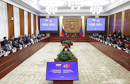 Парламенты России и Монголии провели совместное заседание