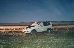 В Бурятии водитель Land Cruiser без прав устроил ДТП с опрокидыванием 