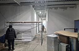 В Северобайкальске завершают строительство корпуса хоккейного корта