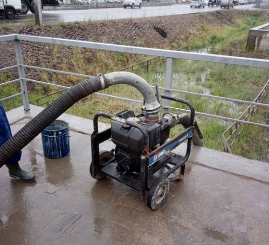 В Улан-Удэ устраняют последствия дождя