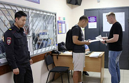 В Улан-Удэ общественник проверил дежурную часть отдела полиции