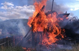 В Иркутской области на пожаре погиб двухлетний ребёнок
