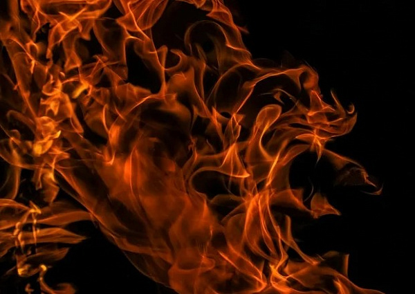 В Бурятии сгорело зимовье