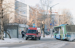 В центре Улан-Удэ восстановили движение автобусов 
