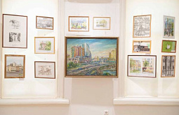 В Улан-Удэ открылась выставка картин, посвящённая городу