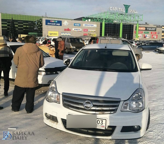 В Улан-Удэ произошло ДТП на парковке «Capital Mall» 