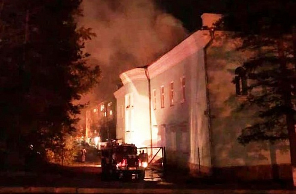 В Иркутской области назвали причину пожара в музыкальной школе 