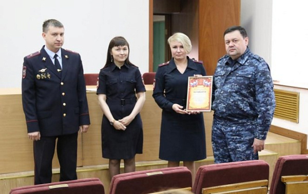 Лучшим в управлении по вопросам миграции Бурятии стала майор 