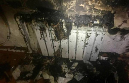В Бурятии из-за ветхой электропроводки горел дом 