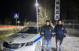 В Иркутской области полицейские спасли четырёх человек, которые едва не замёрзли 