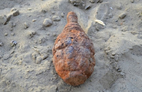 В Улан-Удэ нашли боевую гранату времён Гражданской войны 