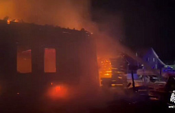 В Бурятии в одном селе случилось два пожара