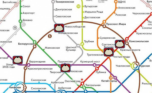 Выходцы из Бурятии нарисовали карту буузных в Москве   