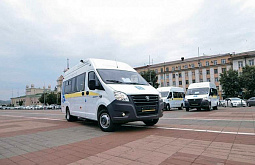 Районные больницы Бурятии получили автобусы для инвалидов