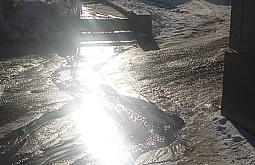 В Улан-Удэ внезапно затопило улицу