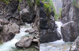 В Бурятии знаменитый водопад изменил свой облик 
