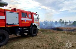 В Бурятии потушили пожар возле Щучьего озера