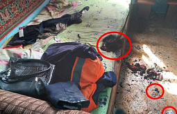 В Забайкалье на пожаре пострадала курильщица, уснувшая на диване