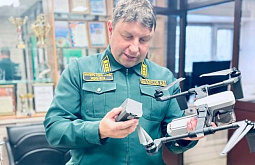 В Бурятии лесным пожарным купили новые квадрокоптеры