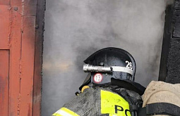 В Иркутской области сгорело четыре гаража