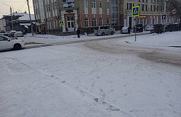 Прогноз не оправдался: мегаснегопада в Улан-Удэ не случилось