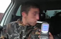 В Иркутской области погоня за пьяным водителем окончилась его слезами 