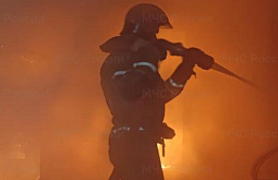 В Улан-Удэ горел магазин