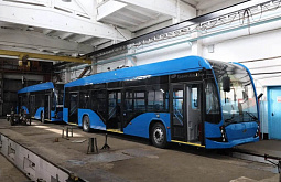 В Читу поступили новые троллейбусы