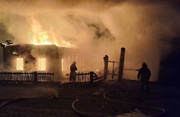 В Иркутской области на пожаре погибла пожилая семейная пара